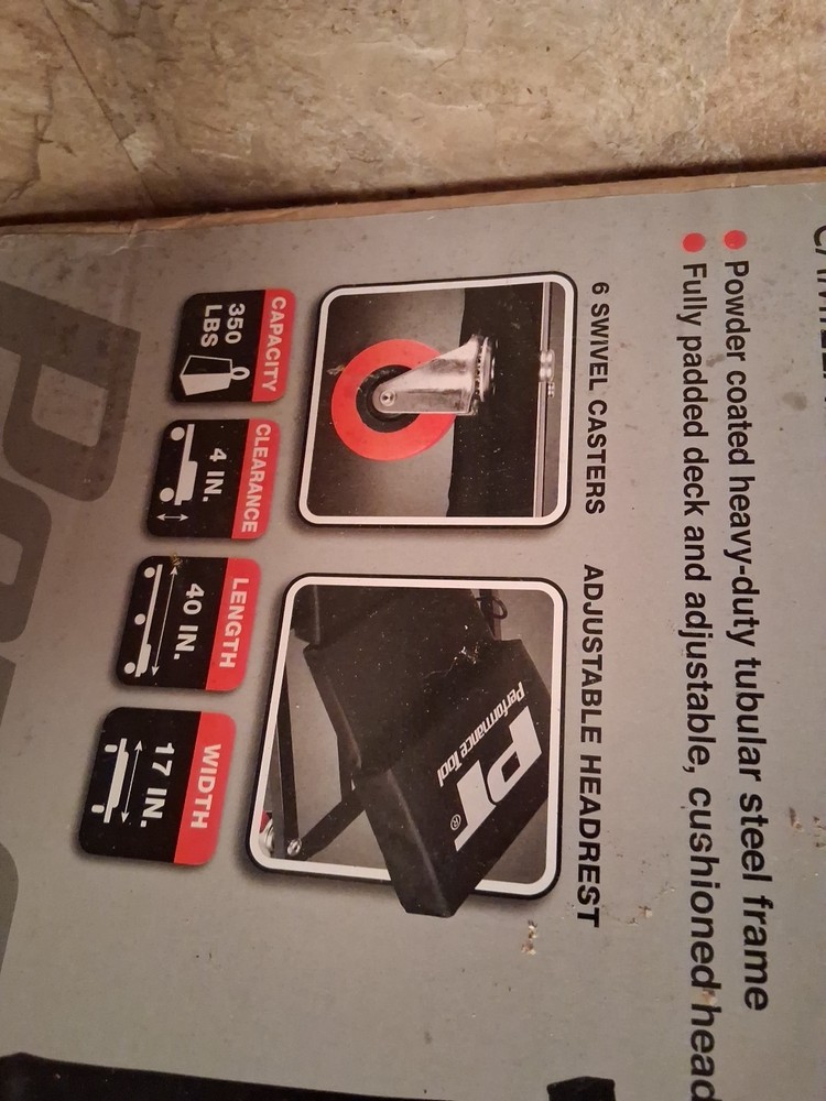 Low Profile Creeper PERFORMANCE TOOL W85005 CREEPER