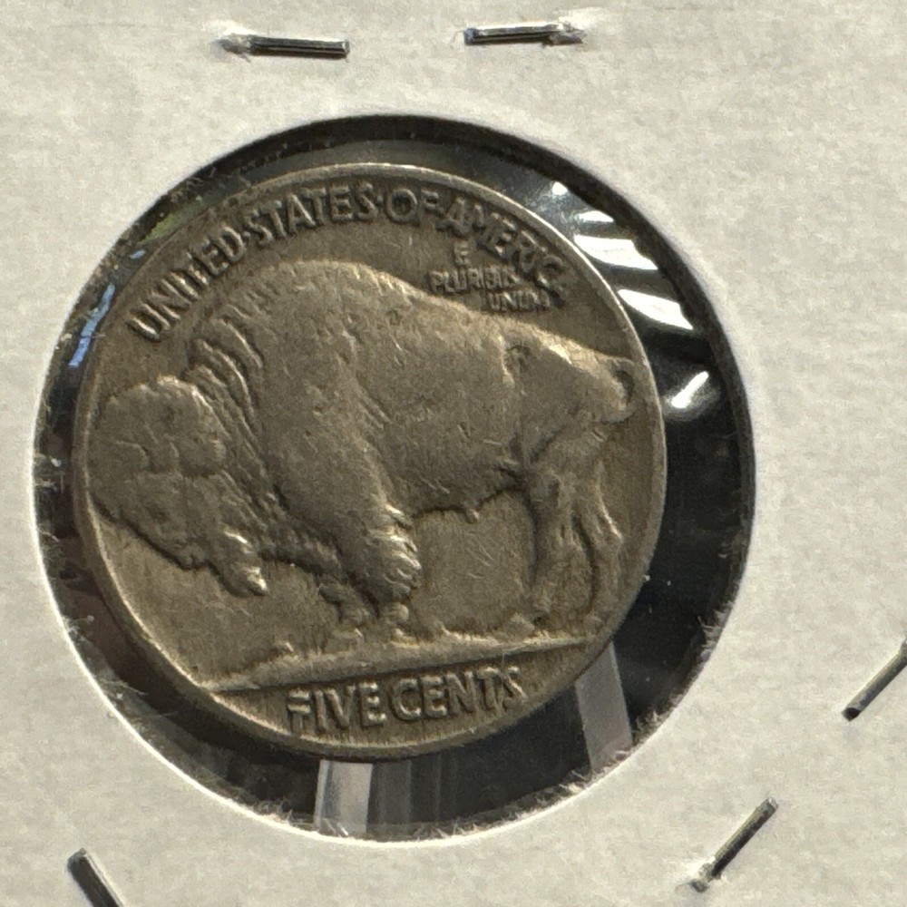 1936 Buffalo Nickel 4 digit date with nice surface detail.