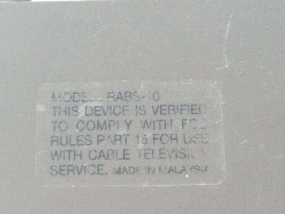 Regal Technologies Coaxial TV AV Switch Box