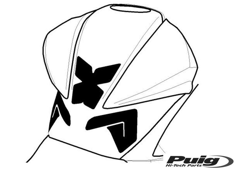 PUIG STICKER FOR TANK PROTECTOR PLUS SIDE