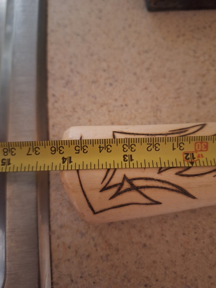 Custom Wood Burned Hatchet HANDLE