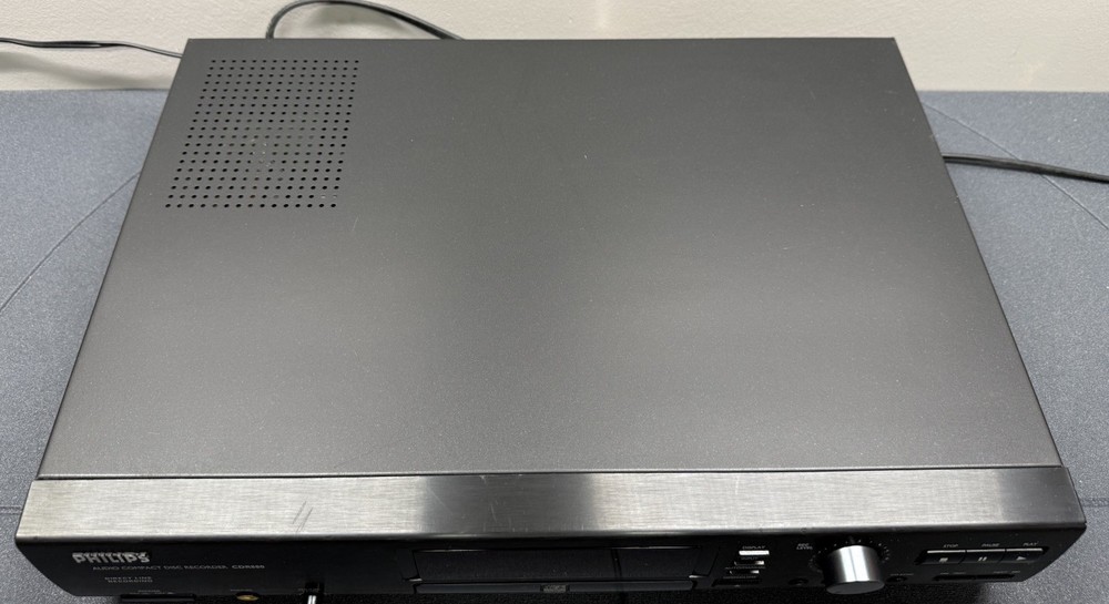 PHILIPS CDR880 Audio Compact Disc Recorder CD/CDR Vintage - Works!