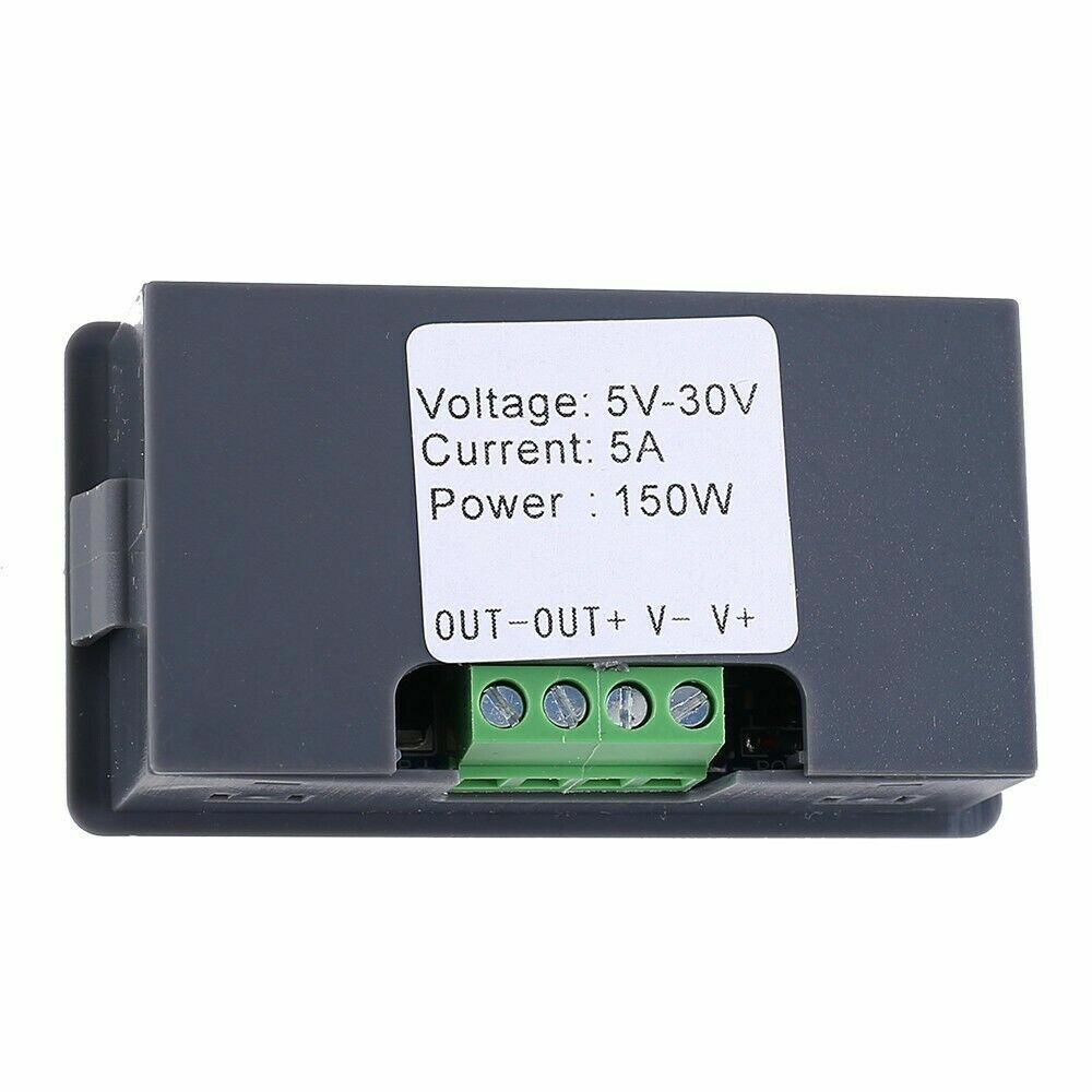 5V-30V Voltage Regulator DC Motor Speed Controller PWM Frequency Duty Cycle LED