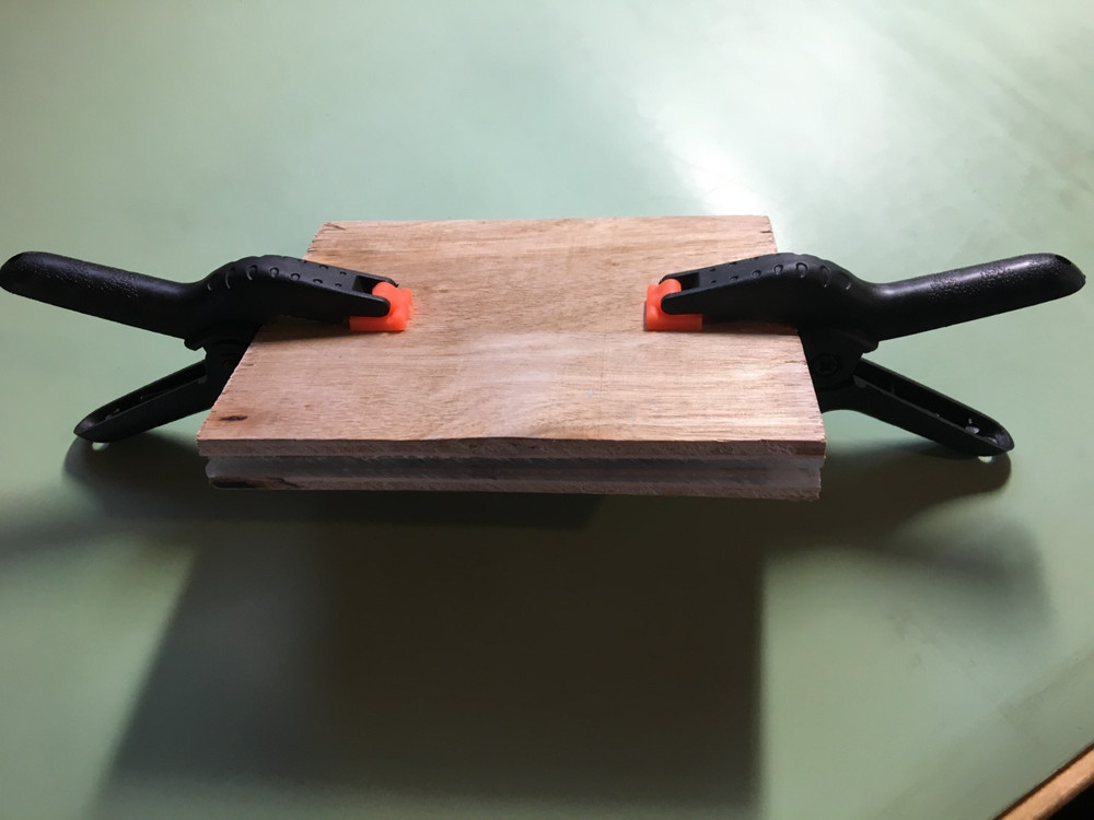 Trading Card cold pressing clamp kit