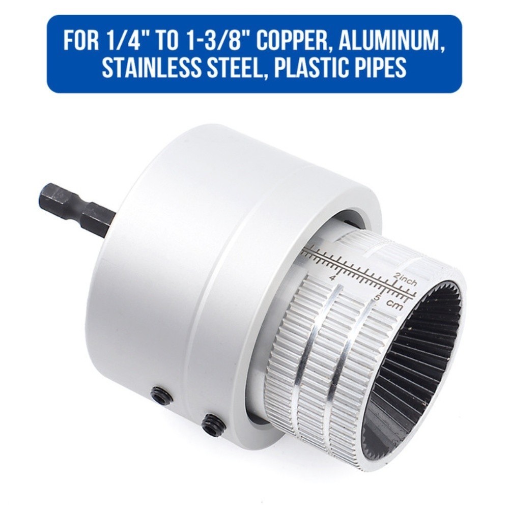 Edge Remover Pipe Chamfering Tool Rust Resistant Treatment Includes Hex Wrench