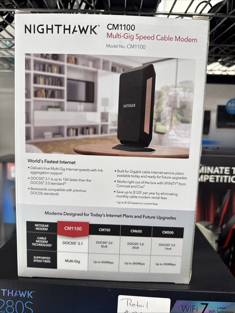 NETGEAR Nighthawk CM1100 Cable Modem