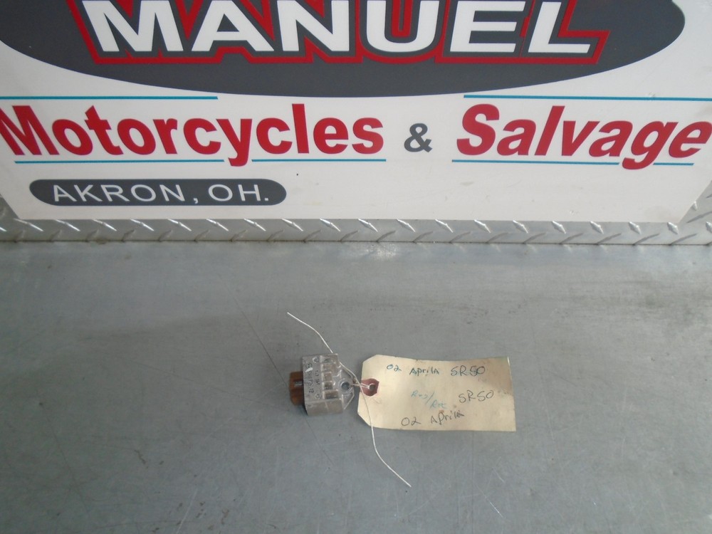 02 Aprila Sr50  Reg Rec Regulator Rectifer Tested