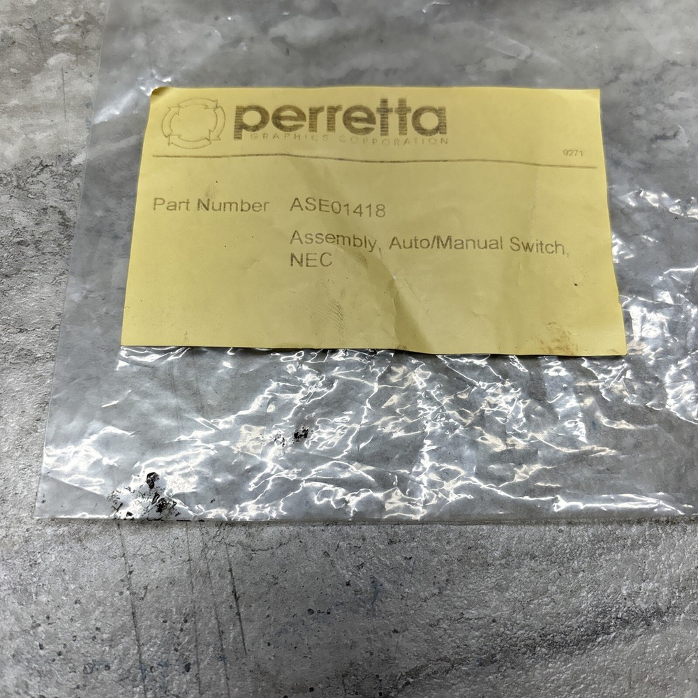 Perretta Graphics ASE01418 Auto / Manual Switch Assembly, New