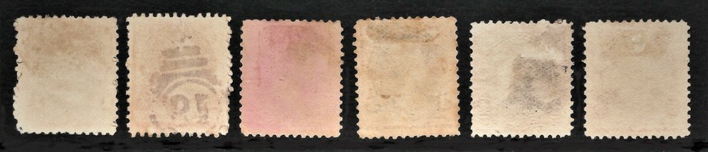 1890-93 Regular Issues 1-30¢ 11 Stamps Used Scott #219-228