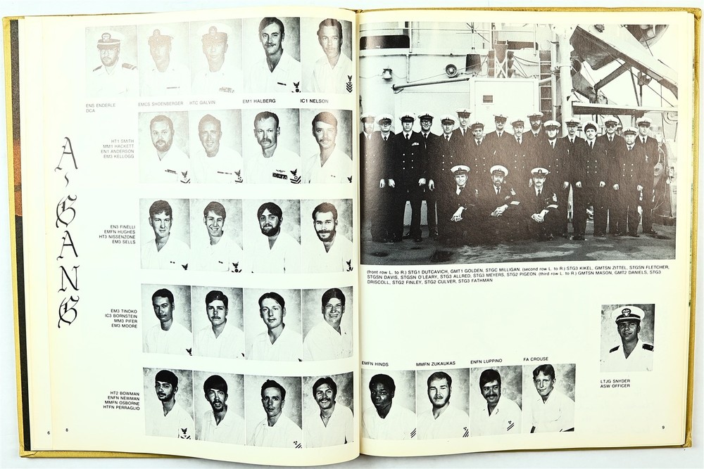 USS McCloy (FF-1038) 1977 Mediterranean Deployment Cruise Book