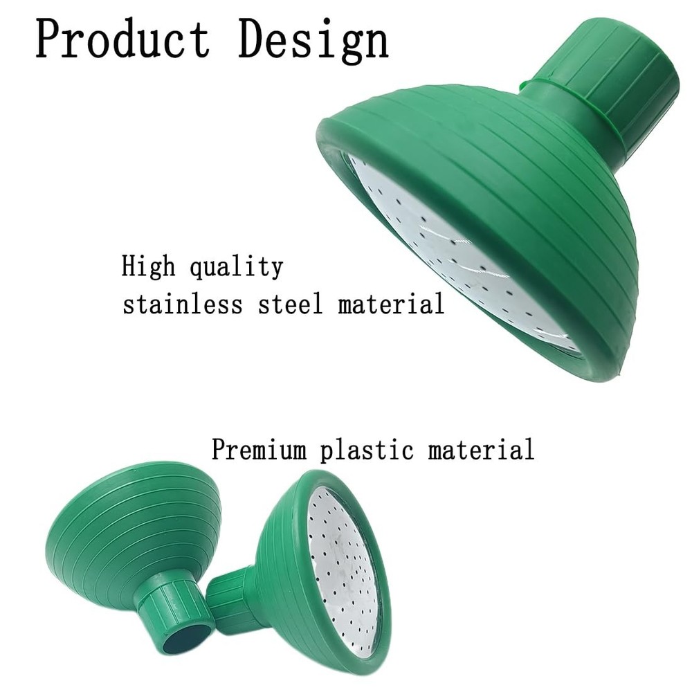 2 Pcs Universal Watering Can Sprinker Sprayer Watering Can Replacement Nozzle
