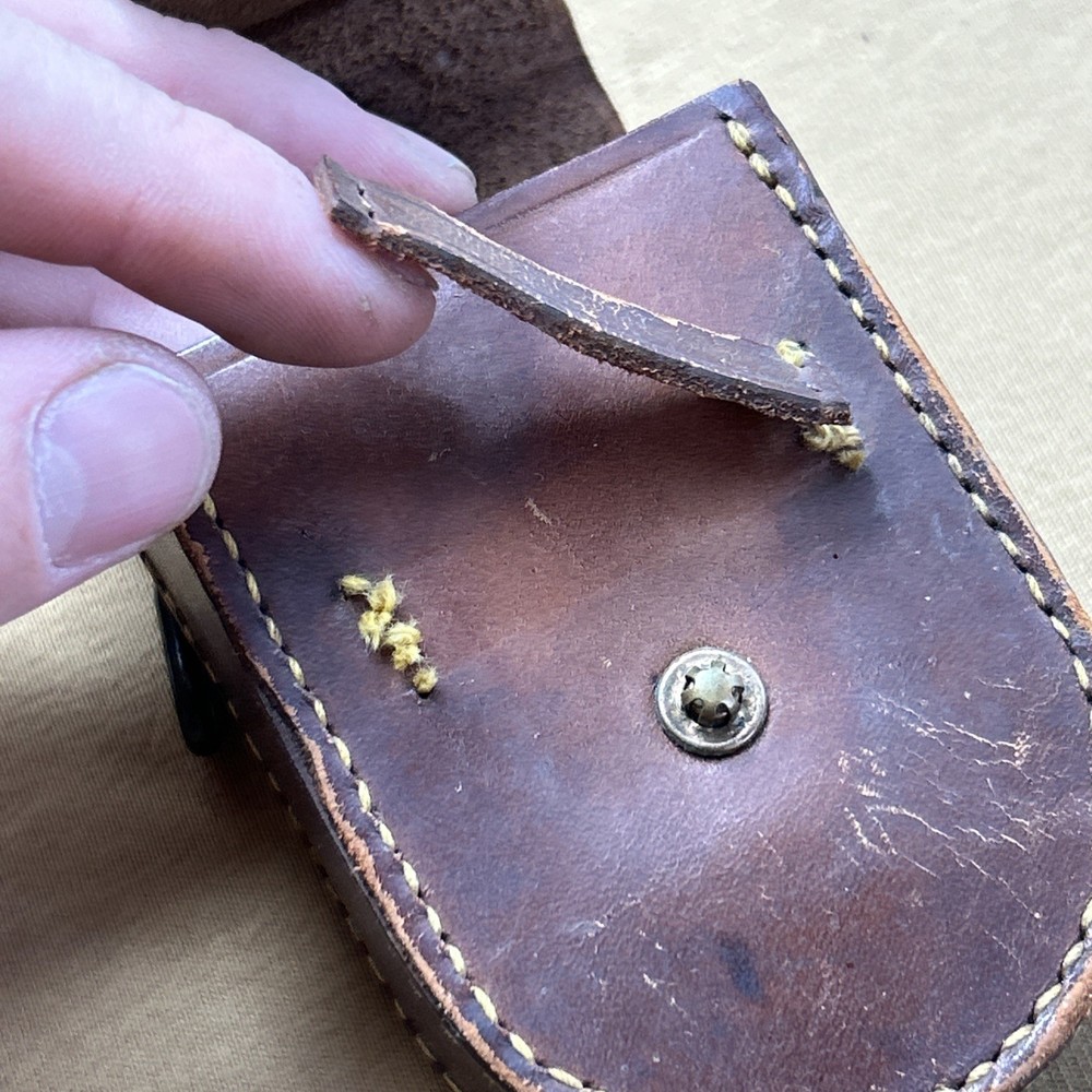U.S.E.D WWI Marching Compass Mark VII Mod. E Sperry Co. Creagh Osborne With Case