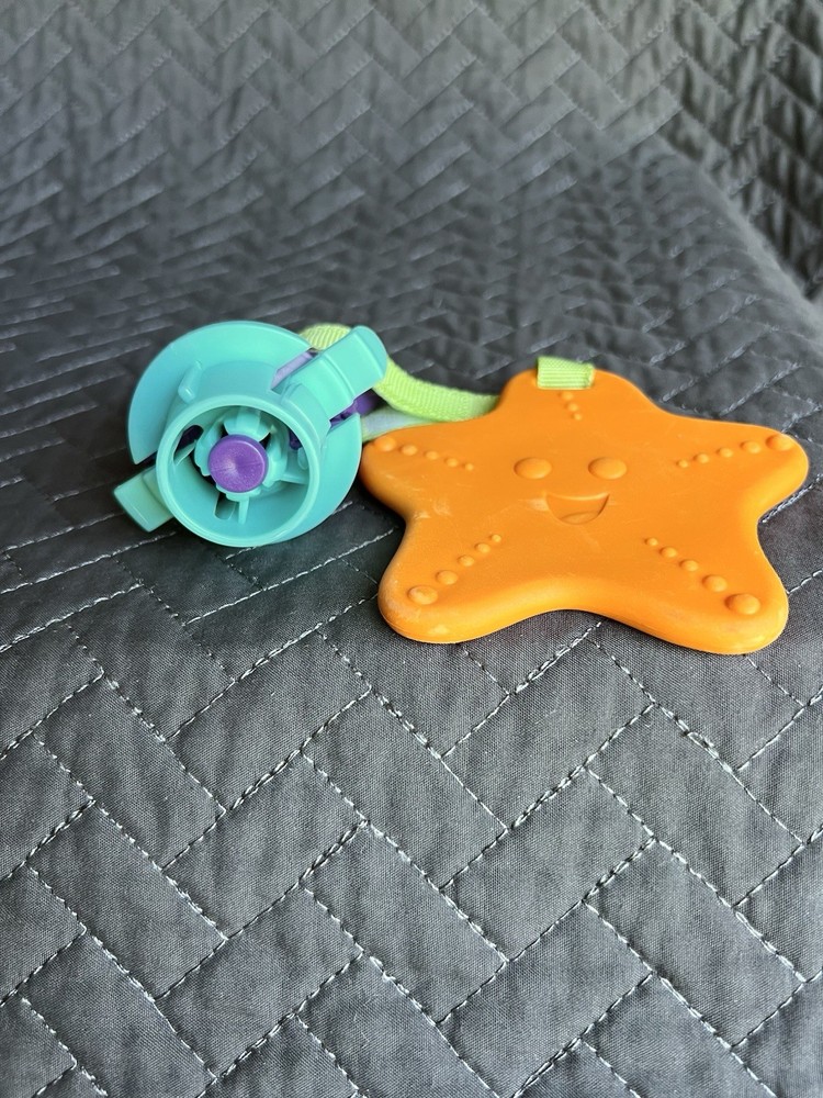 Bright Starts Finding Nemo Jumper Starfish Teether Purple Star Replacement Part
