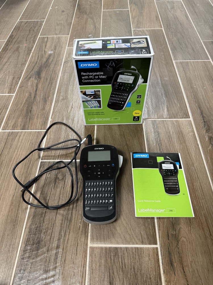 DYMO Label Maker | LabelManager 280 Rechargeable Portable Label Maker