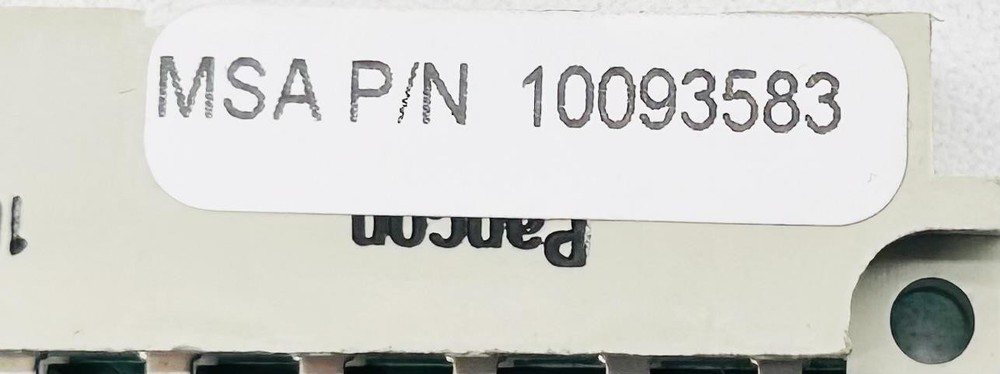 MSA 9010 10093583 GAS WARNING CONTROLLER CONTROL UNIT MODULE
