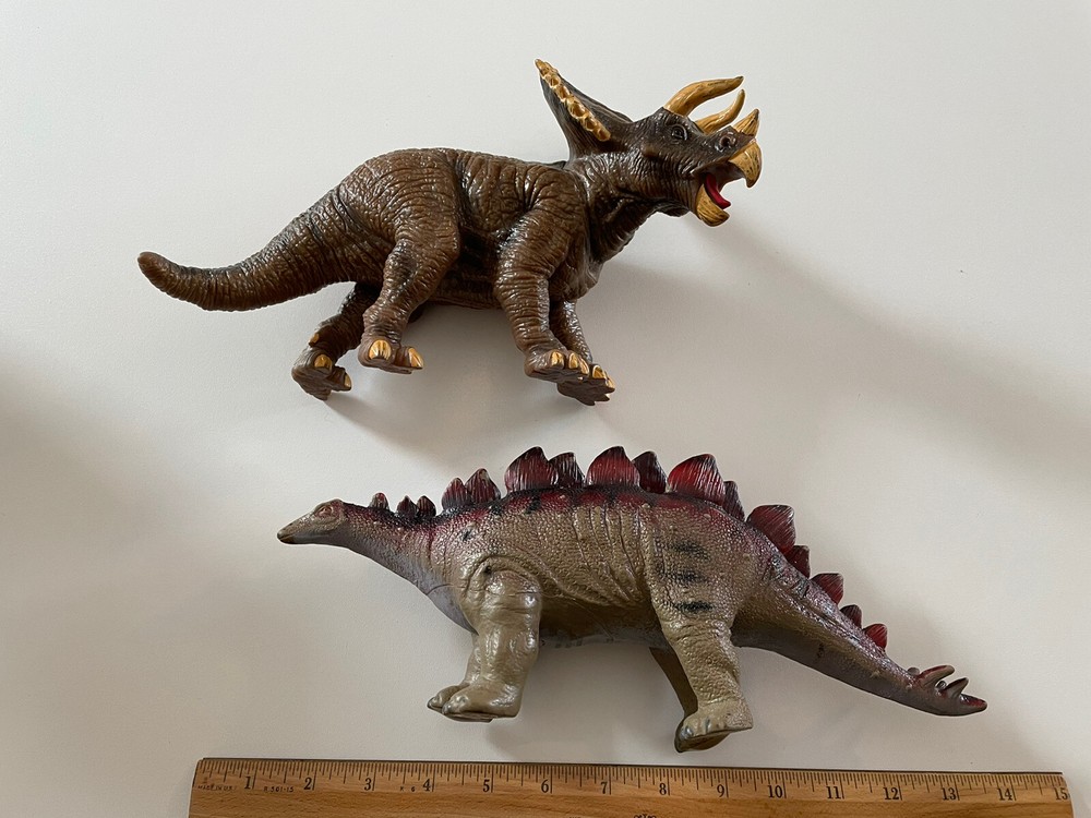Vinyl Semi Soft Dinosaur Toy Figures