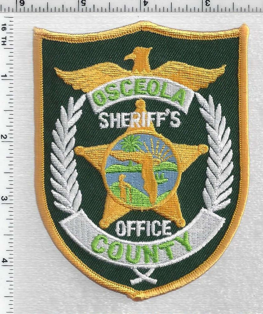 Osceola County Sheriff's Office (Florida) 3rd Issue shoulder patch