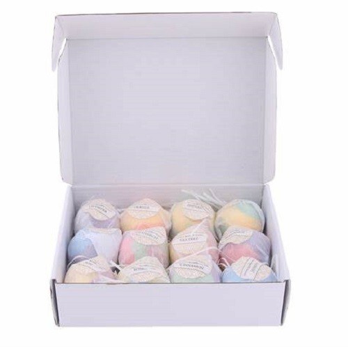 Great Easter Gift Pack 12pcs Bubble Spa Bath Bombs Perfect Luscious Gift set
