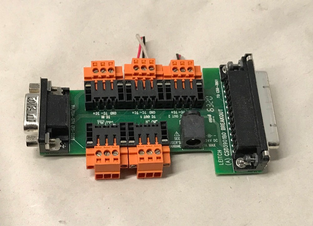 Leitch CSD-3901 break out board CSD-3901BO