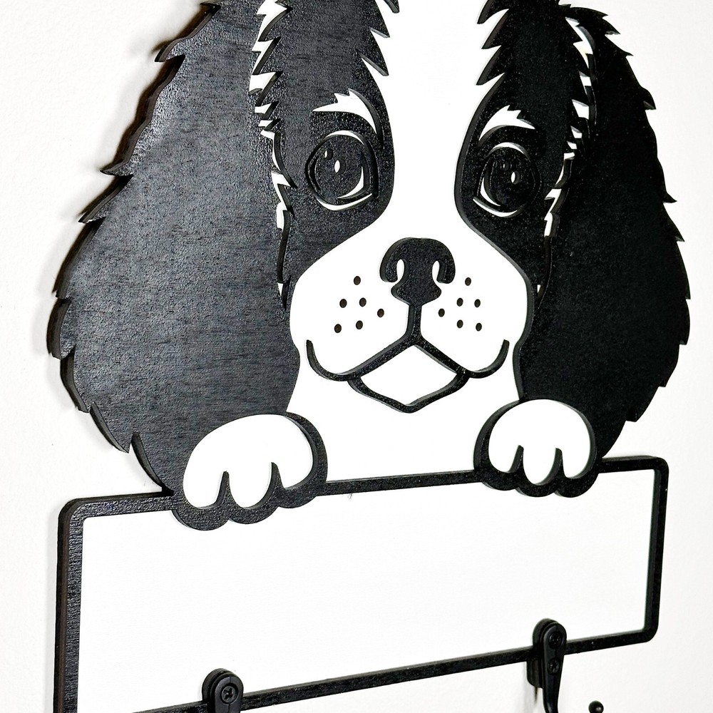 Cocker Spaniel Dog Leash Holder