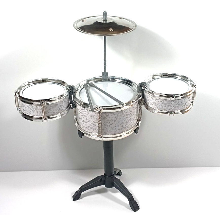 Westminster Desktop Drum Set Silver Color New open Box
