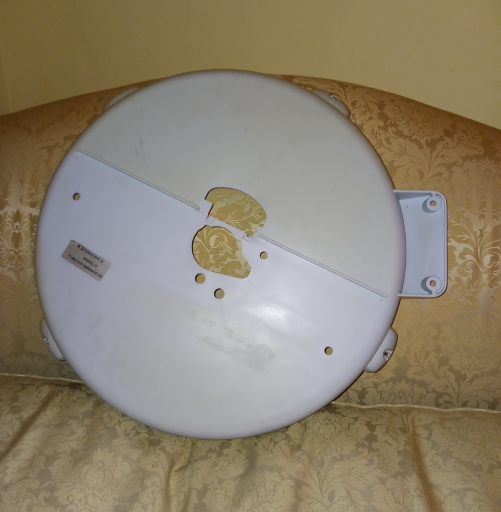 Concept2 Rower FLYWHEEL COVER BACK GREY ~ MODEL D ~ PN 1069.   Good USED Cond.