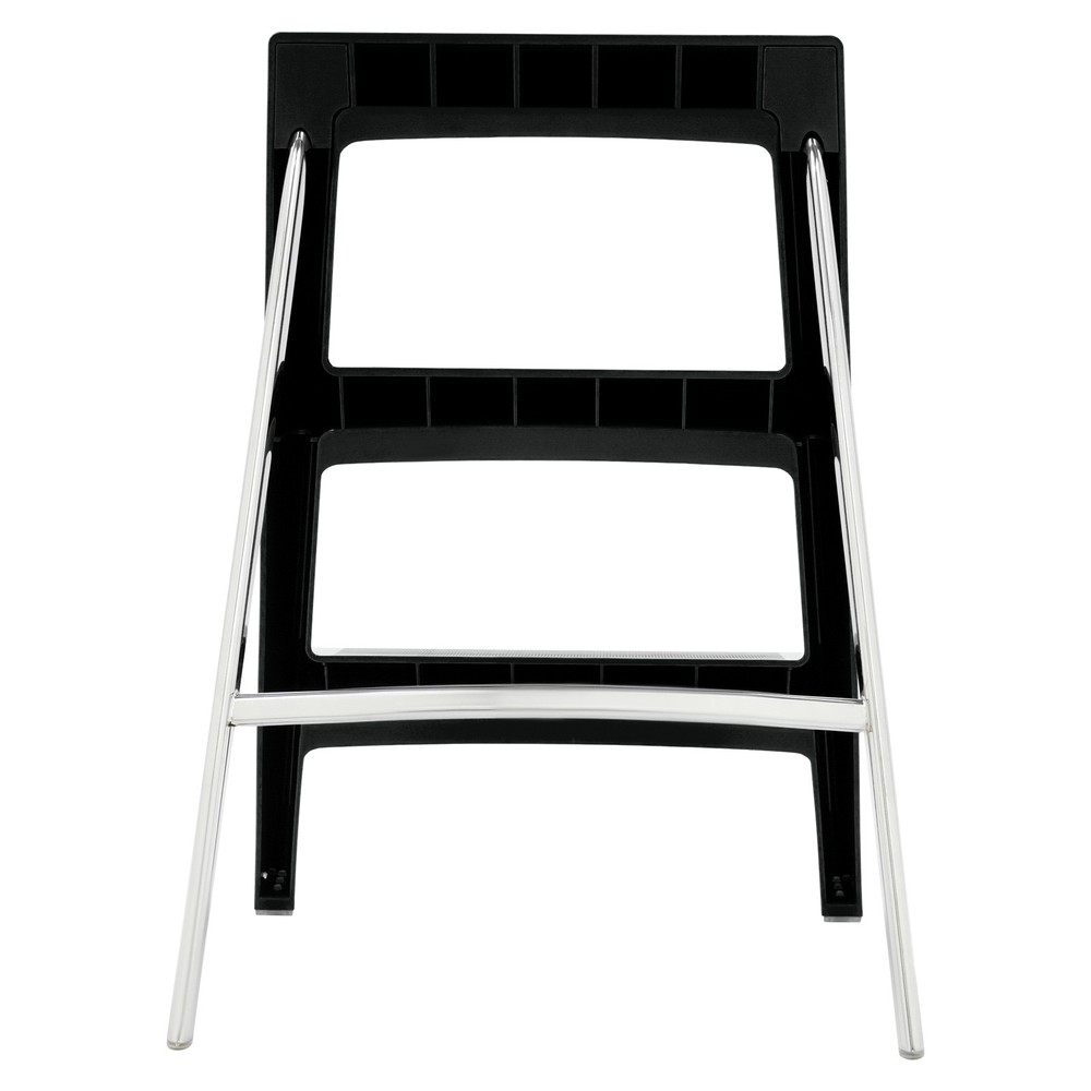 Folding Step Stool Step Stools for Adults 3 Step Ladder Folding Step Stool Black