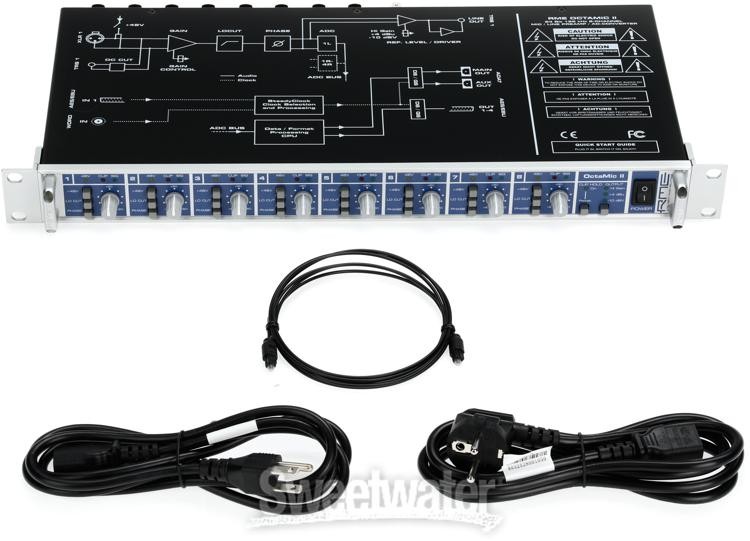 RME OctaMic II 8-channel Microphone Preamp