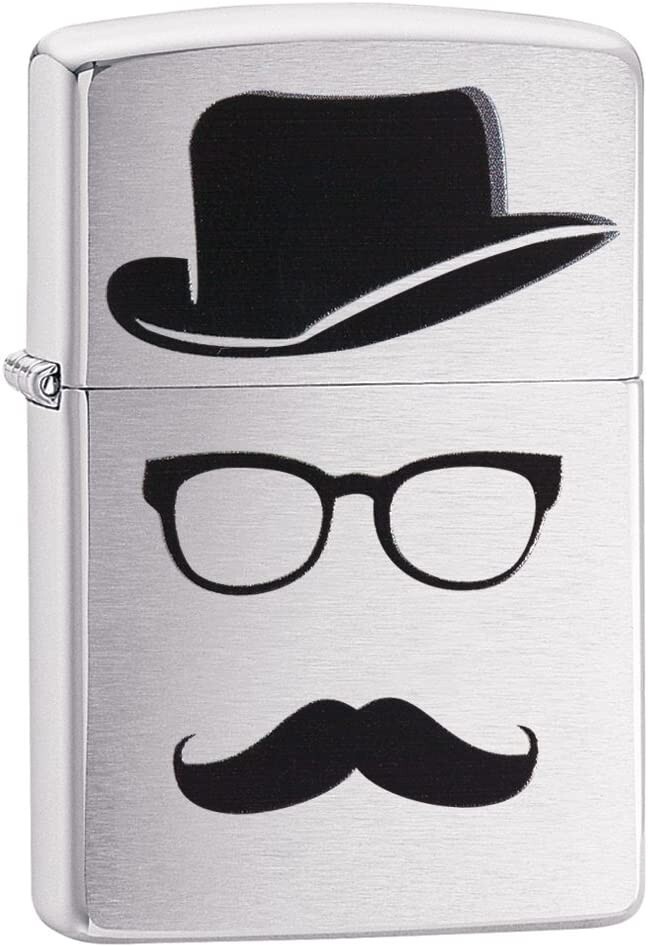 Zippo Invisible Man Brushed Chrome 28648