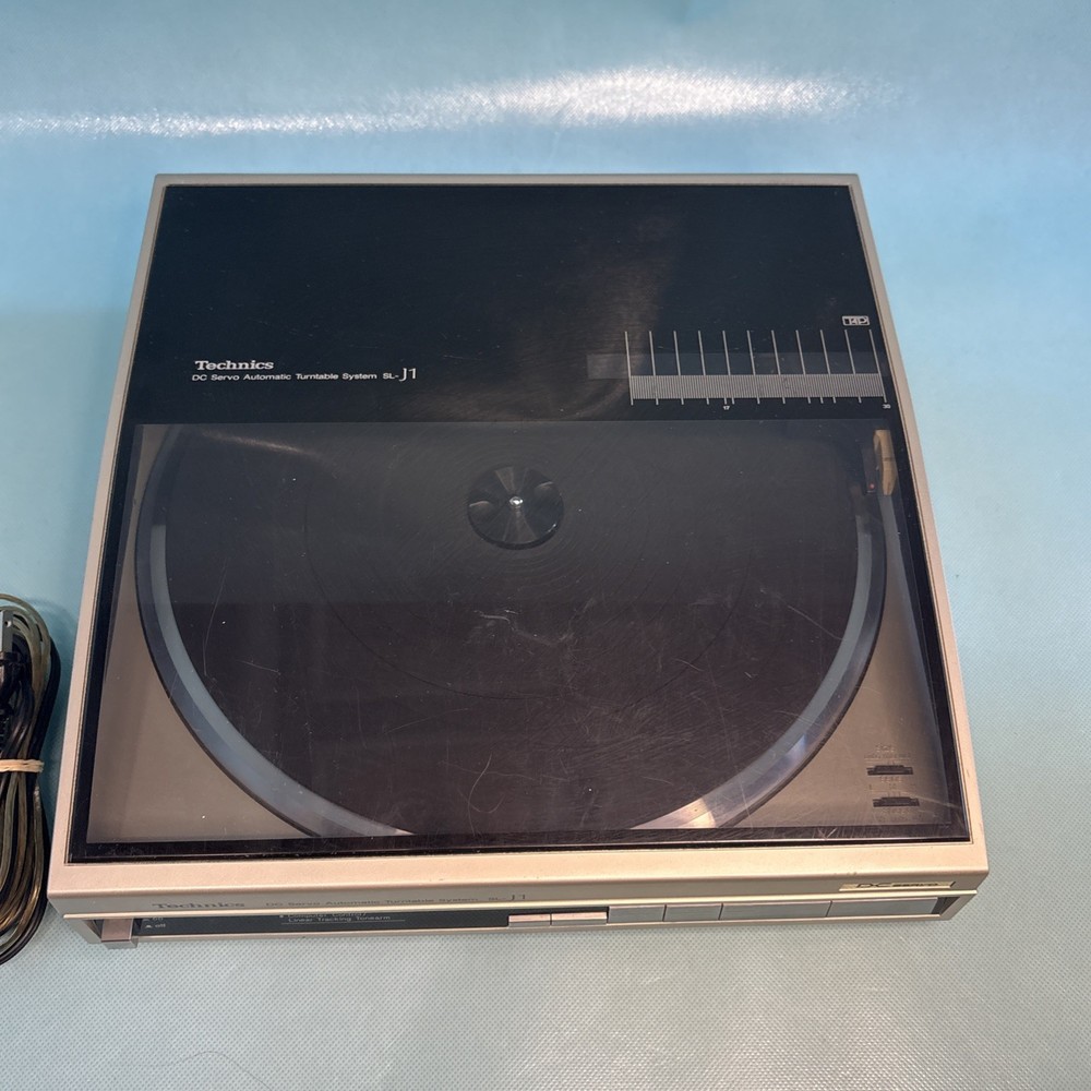 Technics SL-J1 Linear Tracking Turntable Record Player - WORKS