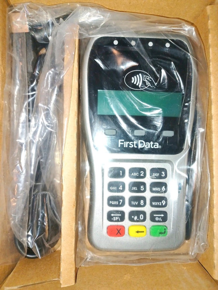 First Data FD-35 Pin Pad Credit Card Reader USB powered WORKING FREE SHIPPING