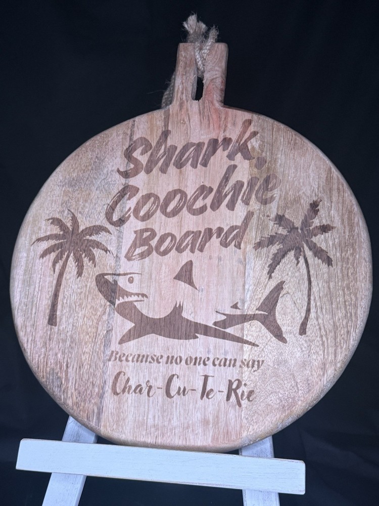 charcuterie board Laser Engraved