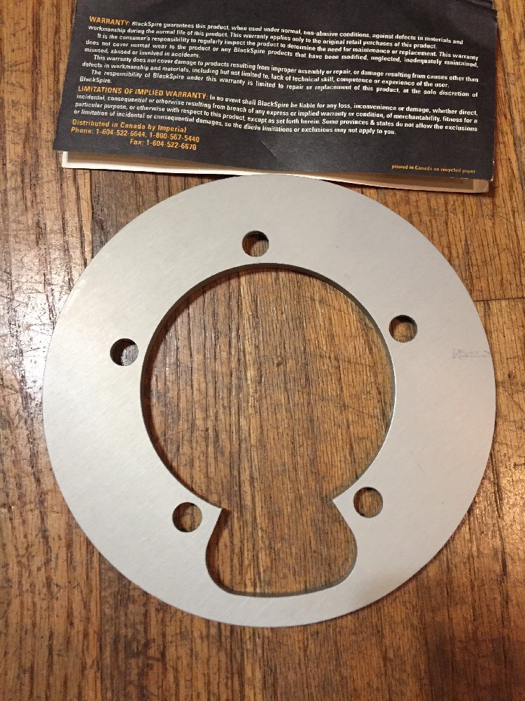 BlackSpire ring god chainring BASH guard 5 hole 110 mm