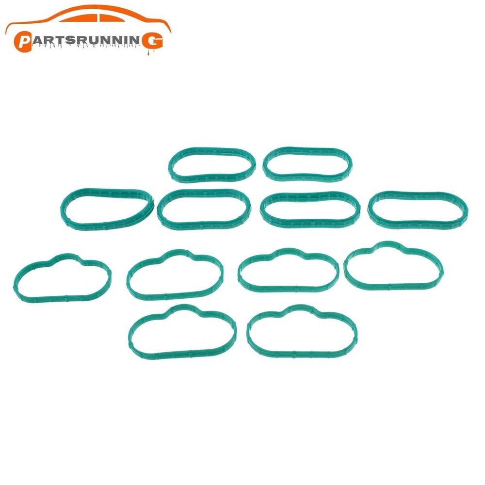 For Jaguar S-Type X-Type 2002-08 Engine Intake Manifold Gasket Set Upper & Lower