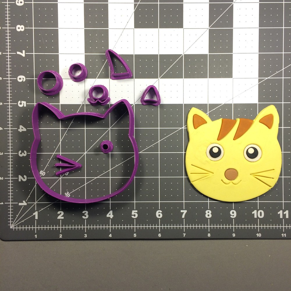 Cat Face 101 Cookie Cutter Set