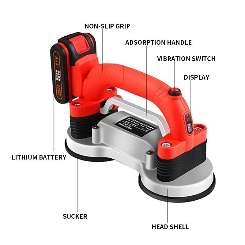 Tile Tiling Machine Brick Wall Tiles Vibration High-power Automatic Tiling Tool