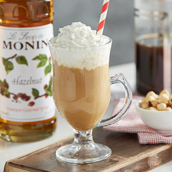 Monin Premium Hazelnut Flavoring Syrup