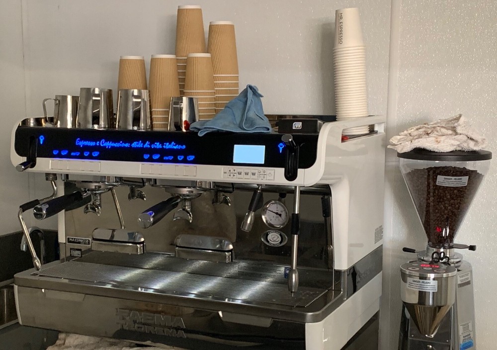 Faema Smart A Coffee And Espresso Maker - Black/Stainless