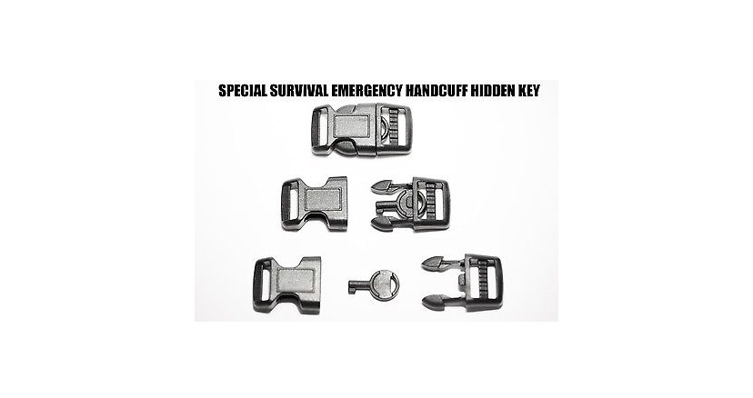 Spy gadget emergency Handcuff hidden Key