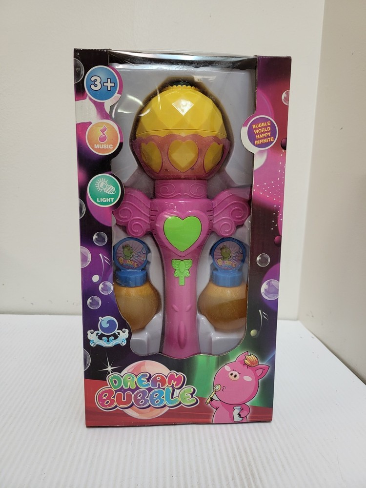 Dream Bubble Toy Ages 3+ - With 2 Bubble Refills