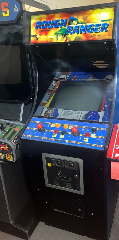ROUGH RANGER ARCADE MACHINE by CAPCOM 1988 (Excellent Condition)