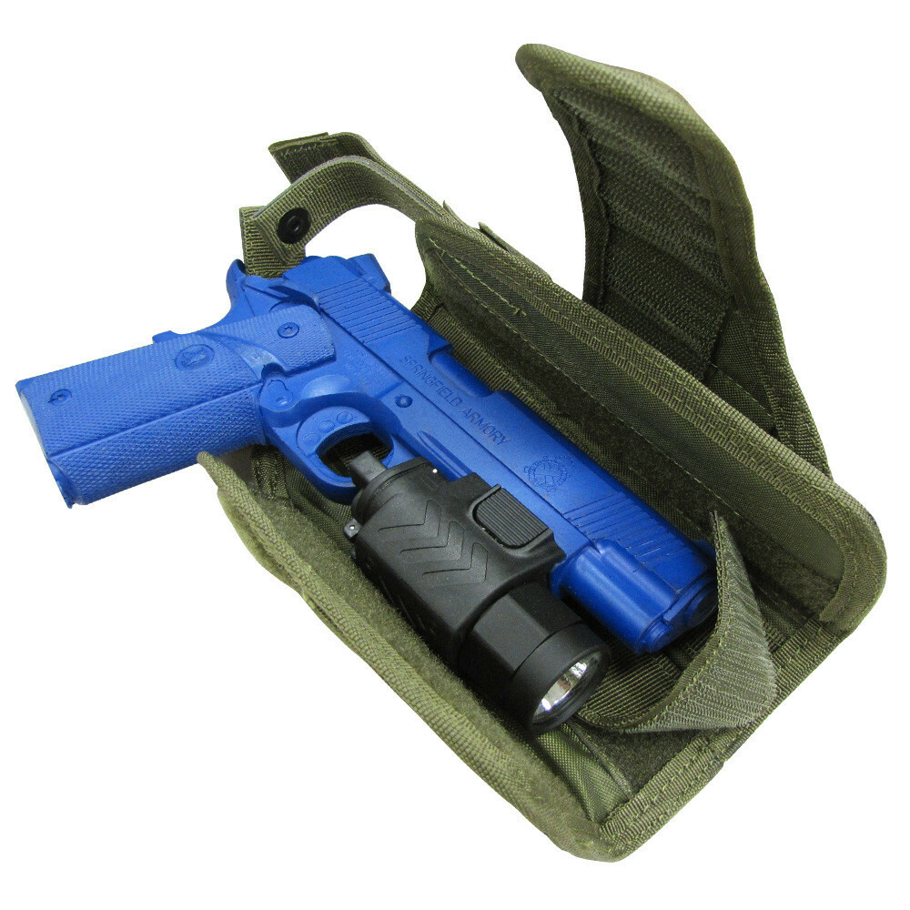 Tactical Modular Vertical Universal MOLLE Holster OD GREEN