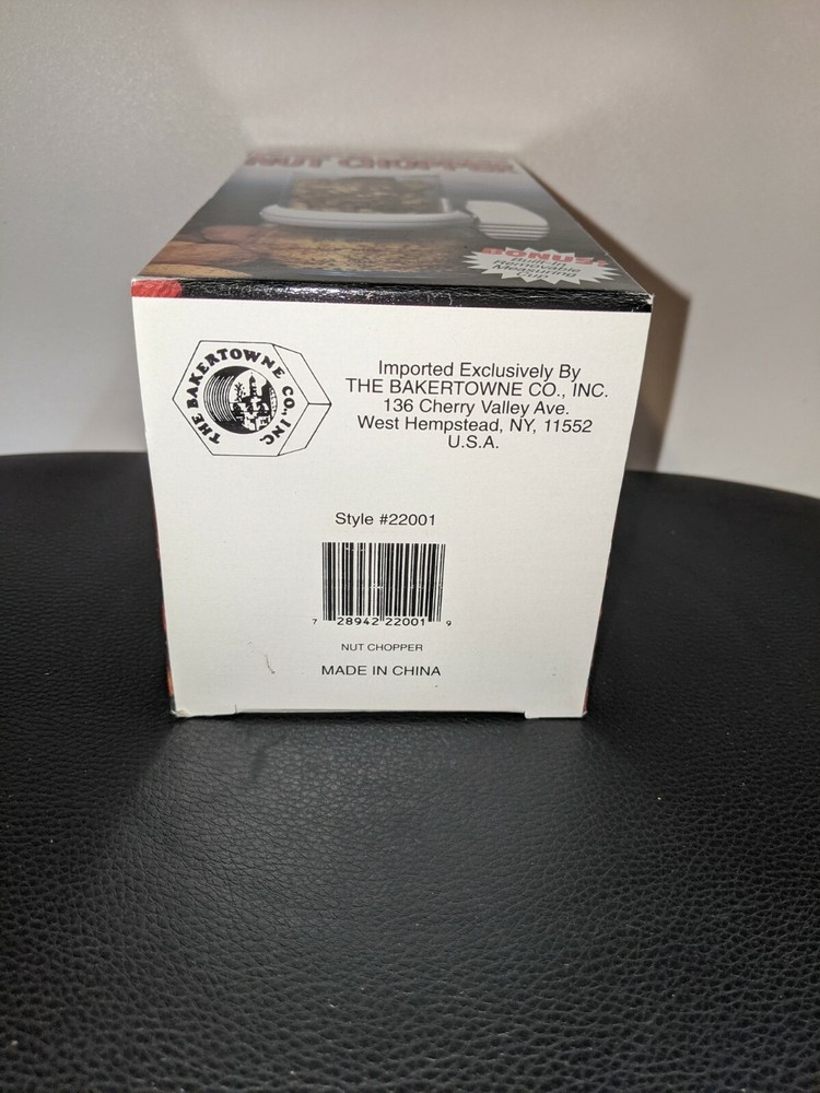 Easy-Crank Nut Chopper easy turn