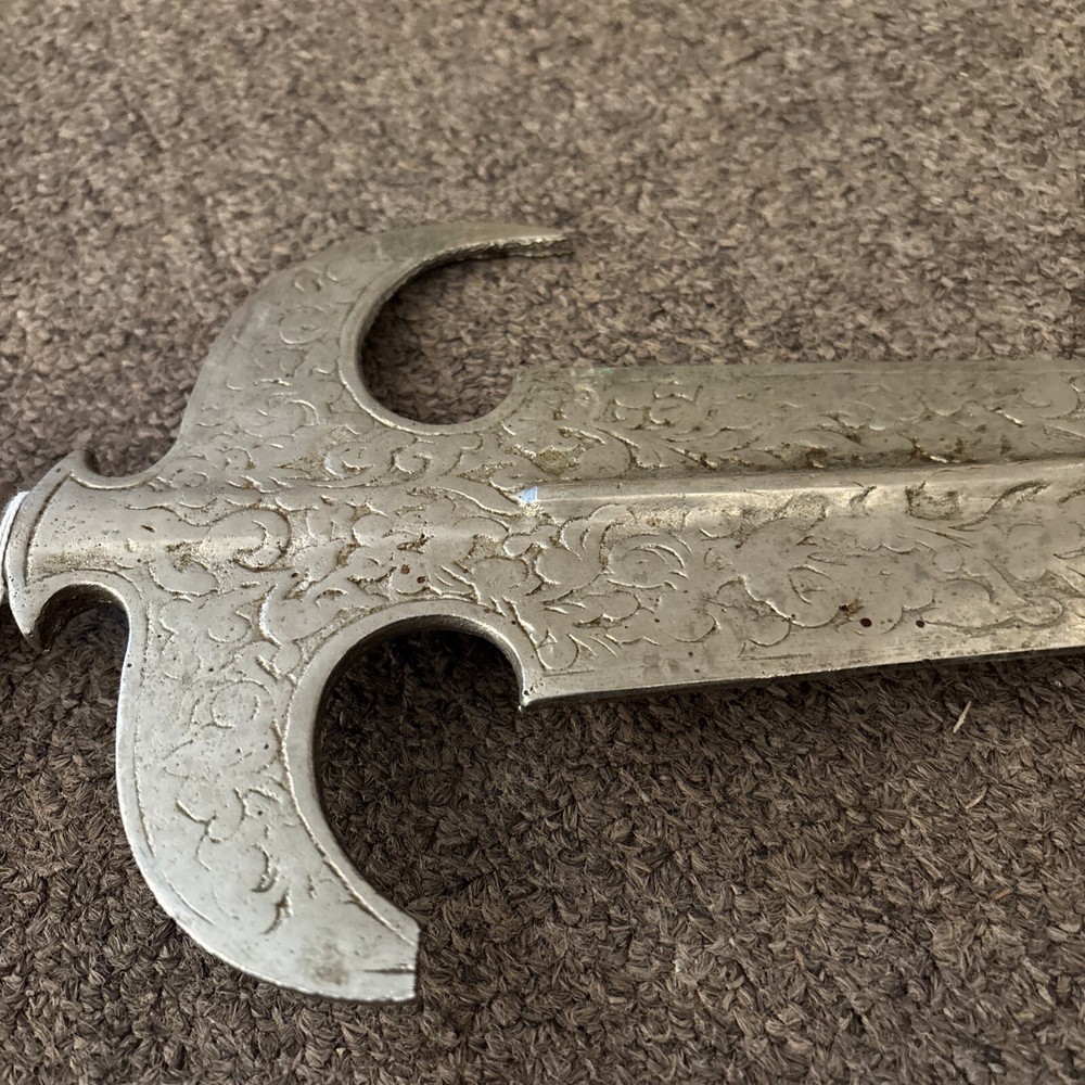 19th Century German Dagger Etched