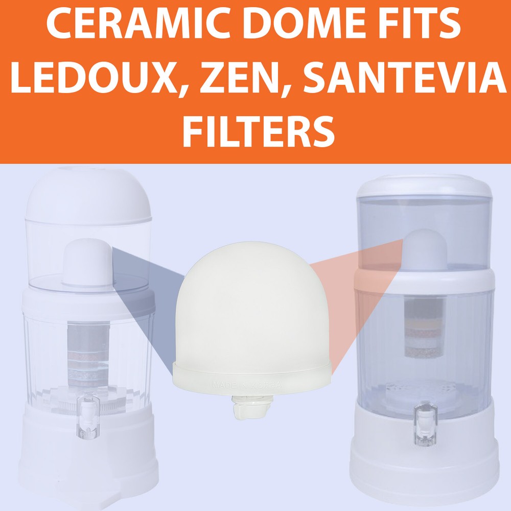 Zen Water System Replacement Ceramic Dome Water Filter 0.5 to 1 micron