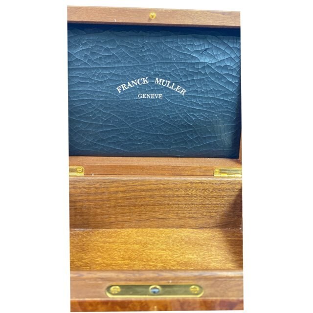 Franck Muller Watch Empty Box Case Storage Used
