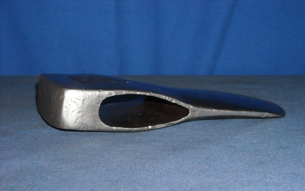 Keen Kutter EC Simmons Hardware Vintage Single Bit Axe Head Etched Embossed Logo