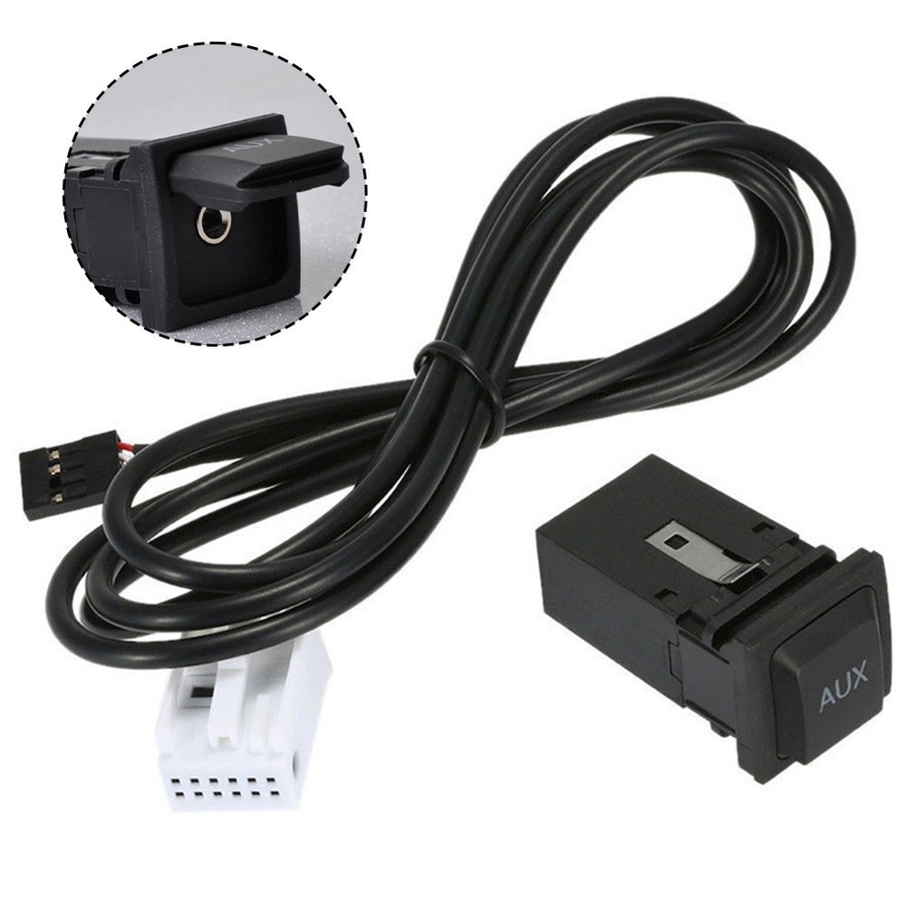 For Golf RCD510 RNS315 Switch Button Wiring Harness Enhanced Music Experience