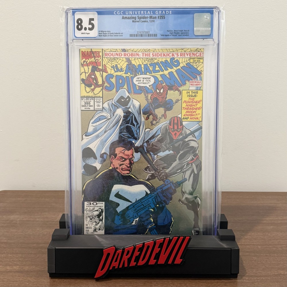 Daredevil Comic Book Display Stand for Graded CGC, CBCS, and Non-Graded Comics