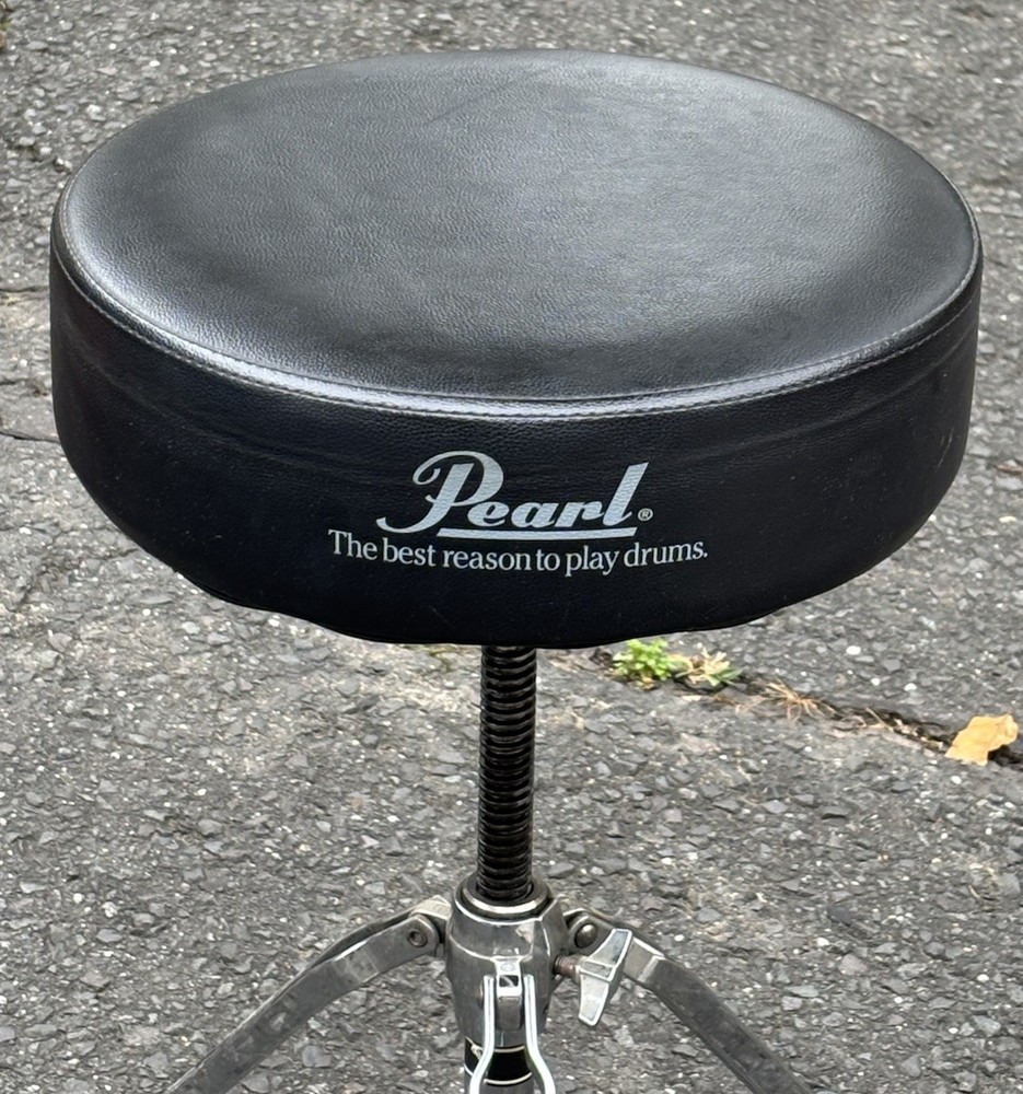 Pearl Spinner Spiral drum throne !